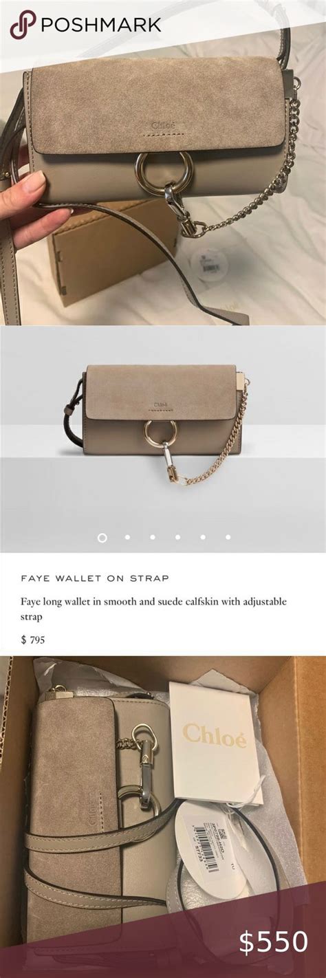 chloe faye wallet on strap review|Faye Wallet On Strap From Chloe / What Fits In It .